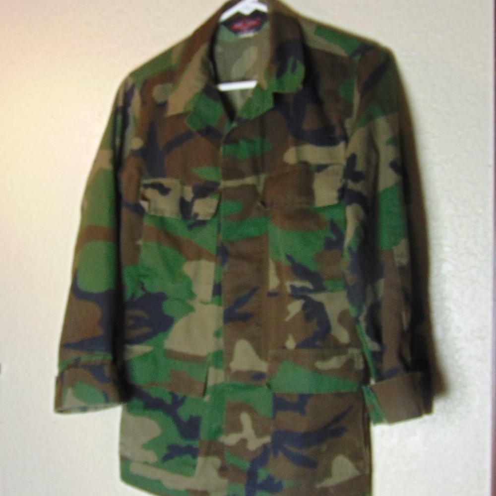 Tru-Spec Pro Grade Camouflage Camo Combat Shirt